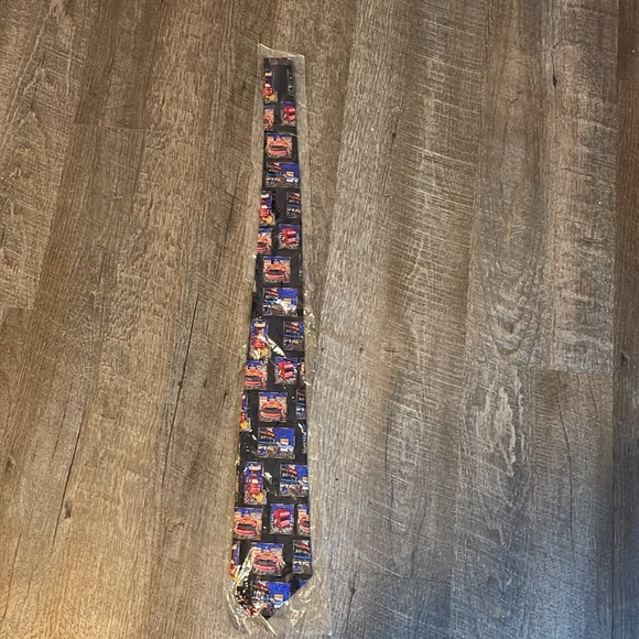 Coca Cola Vintage Made in Korea Polyester Necktie Tie Logo Fair Carnival - Picture 4 of 14